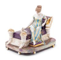 A Porcelain Figural Group