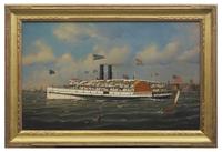 The Paddle Wheeler 'Massachusetts'
