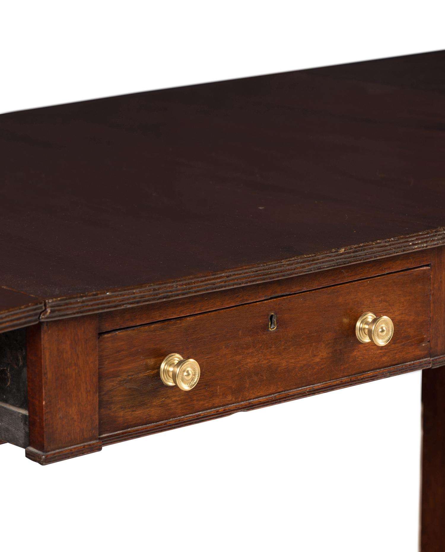 A Regency Mahogany Sofa Table