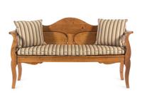 A French or Italian Provincial Pine Bench