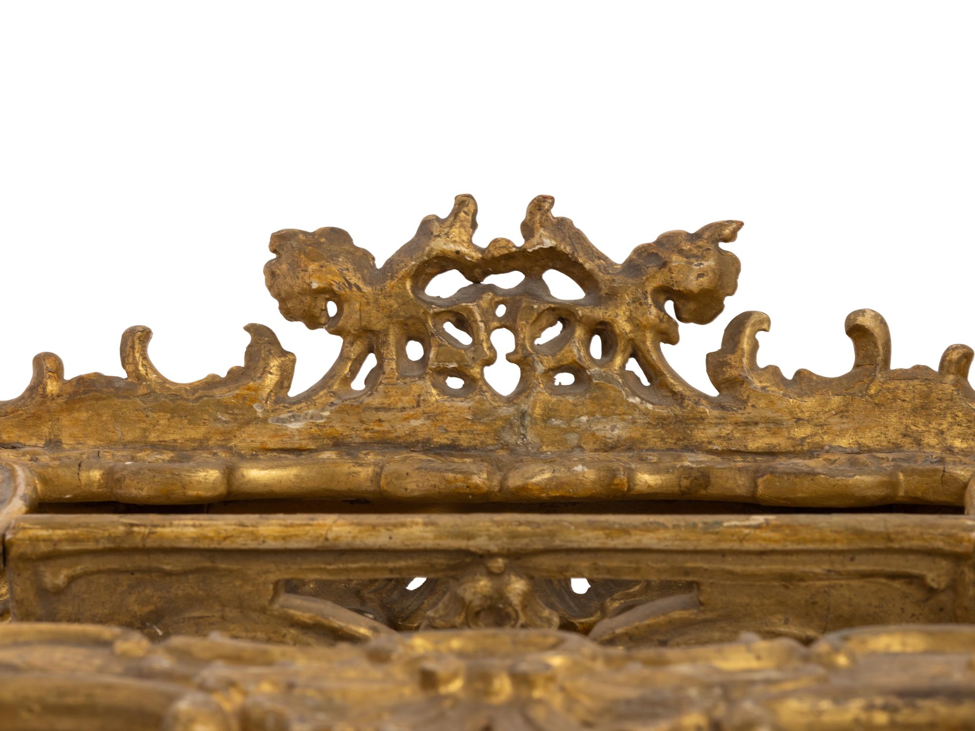 A Florentine Giltwood Book Stand