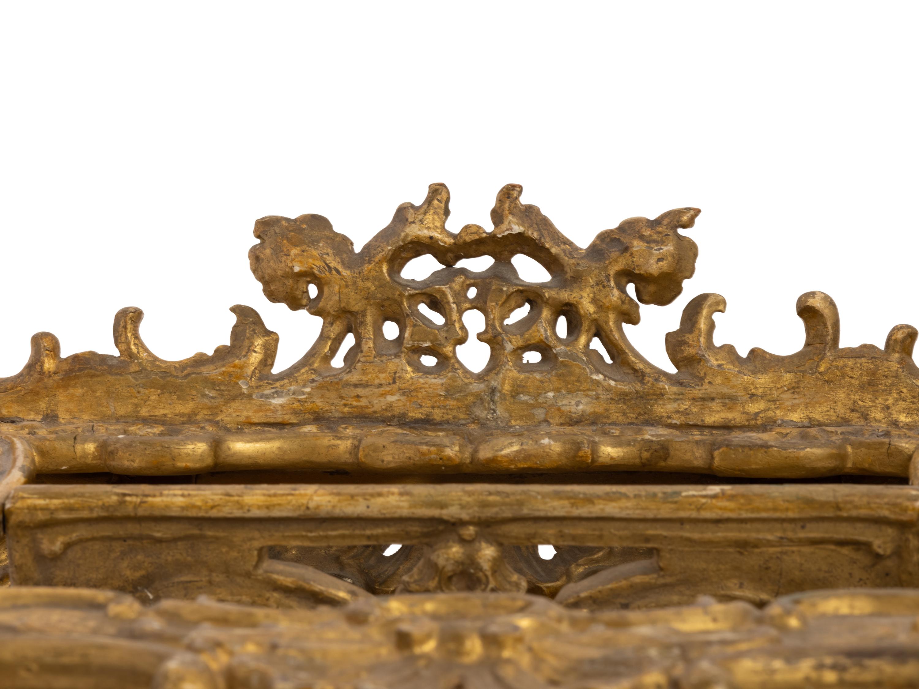 A Florentine Giltwood Book Stand