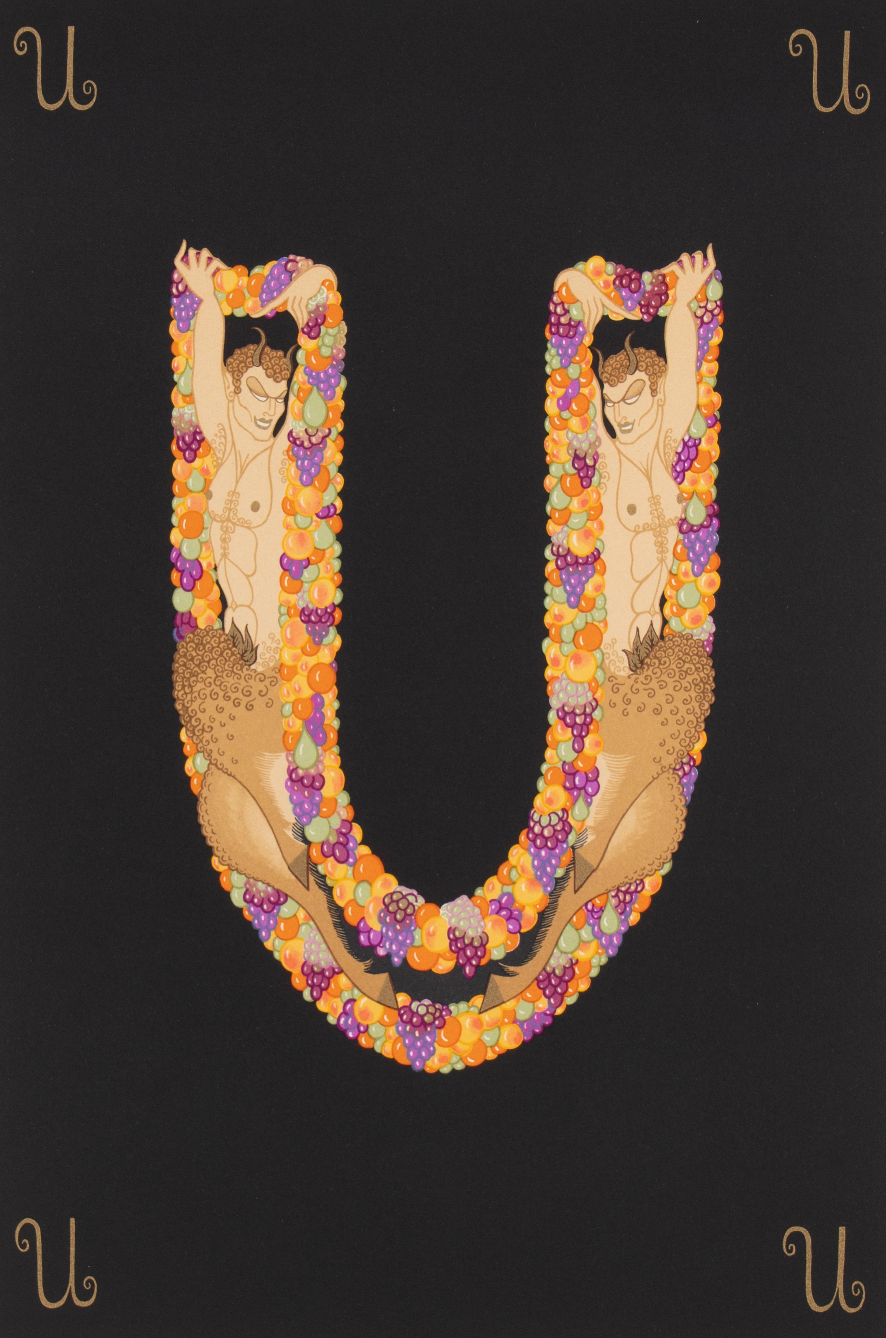 Six Alphabet Lithographs
