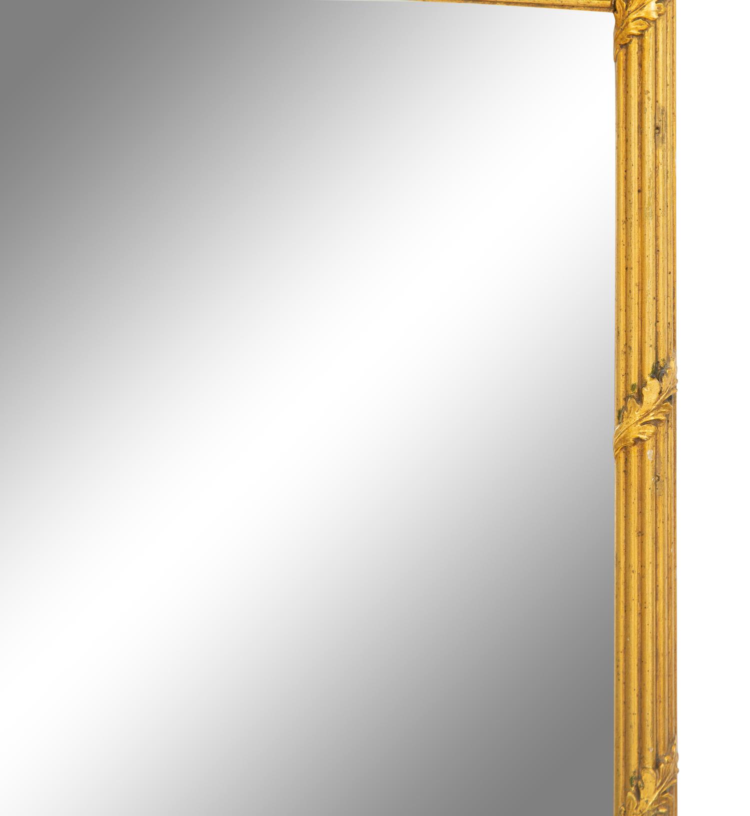 A George III Style Giltwood Pier Mirror