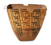 Salish Imbricated Storage Basket