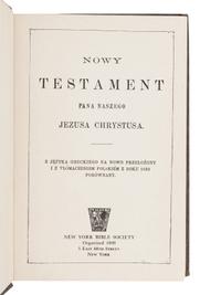 [BIBLES - WORLD LANGUAGES]. A group of 8 Bibles, including: