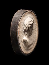A Grand Tour Plaster Intaglio — 19TH CENTURY