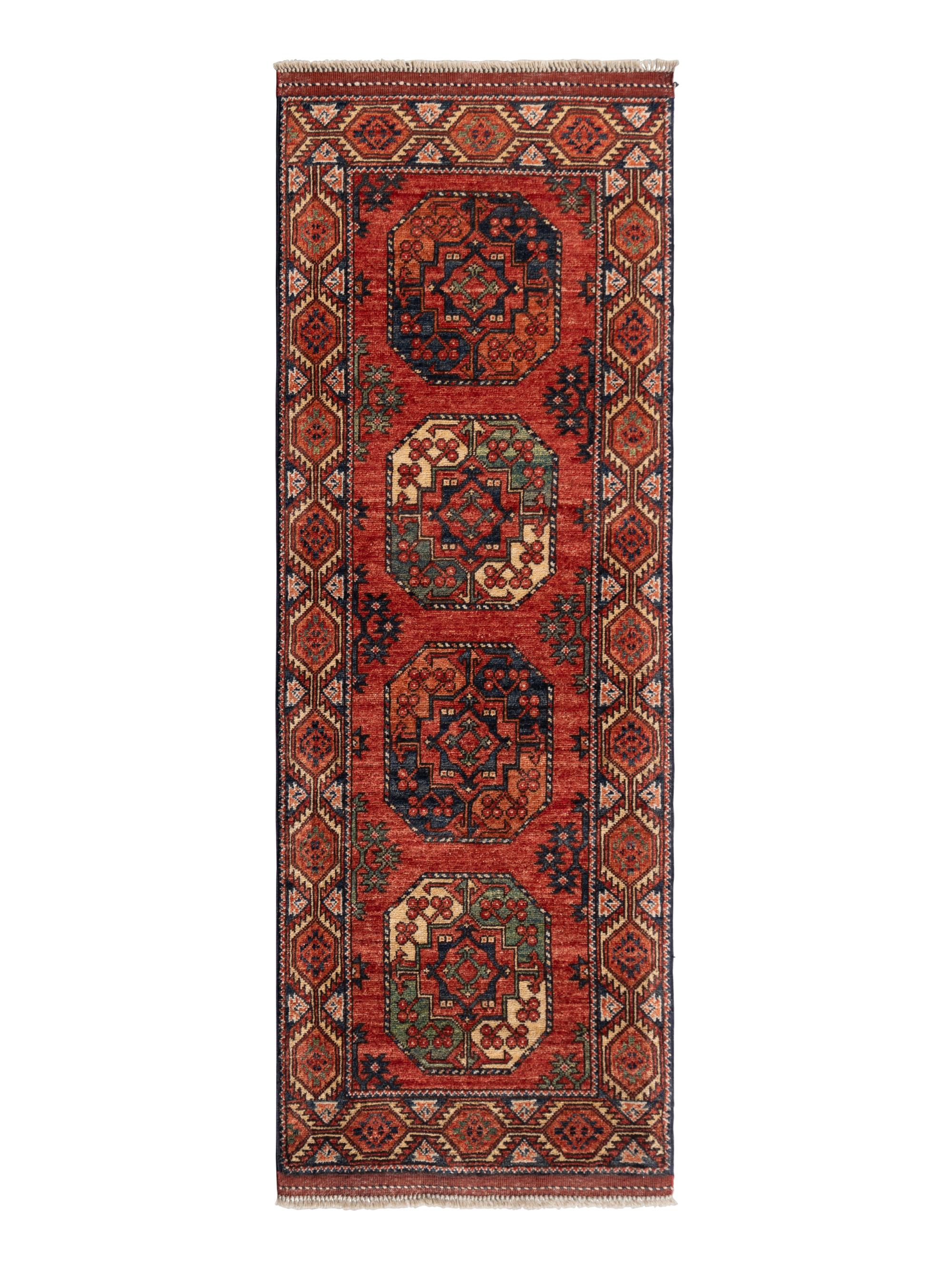 A Contemporary Caucasian Style Wool Runner