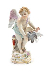 A Meissen Porcelain Figure Height 7 1/4 inches. — LATE 19TH/EARLY 20TH CENTURY