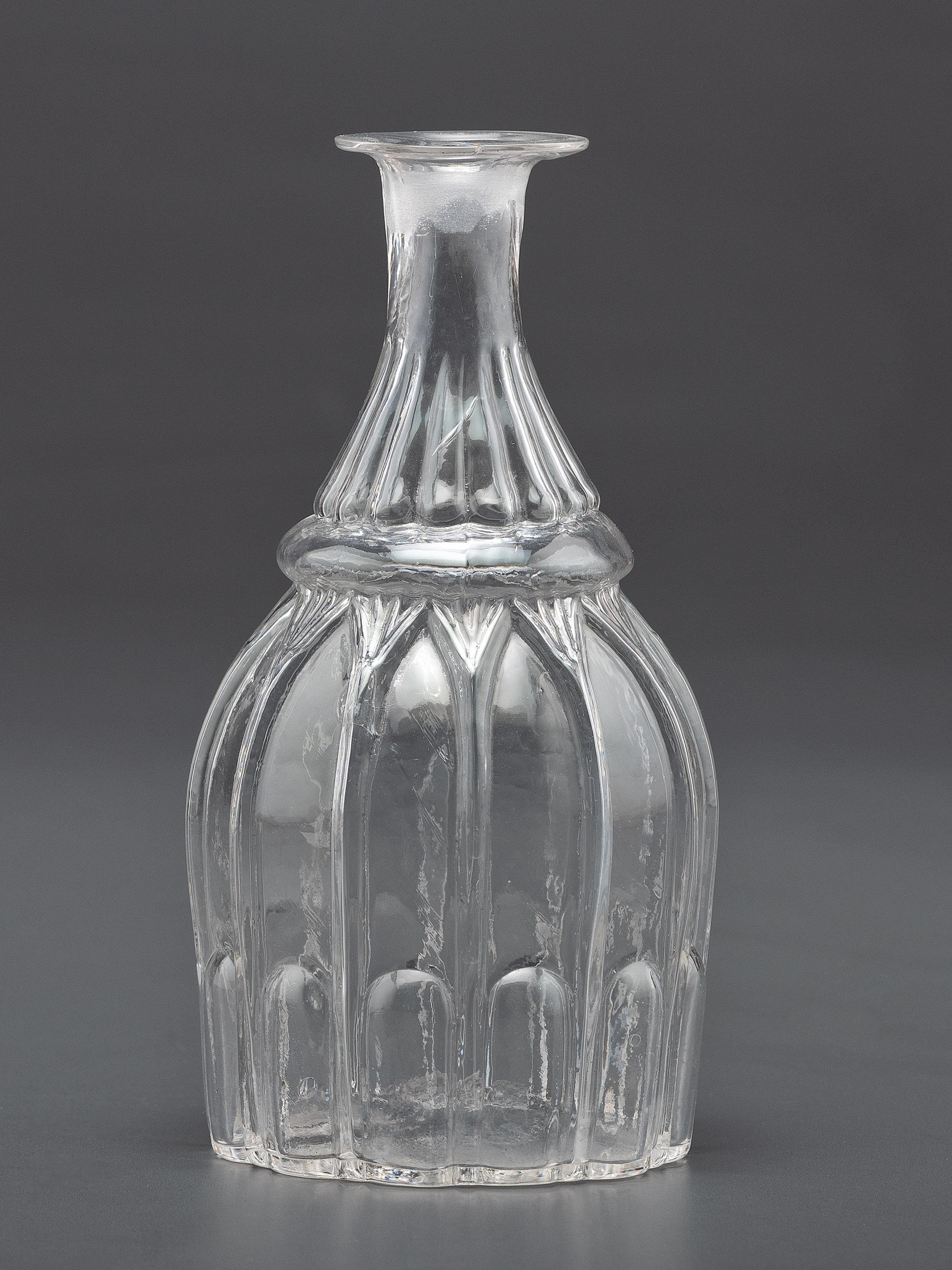 A Clear Glass Decanter by New England Glass Company