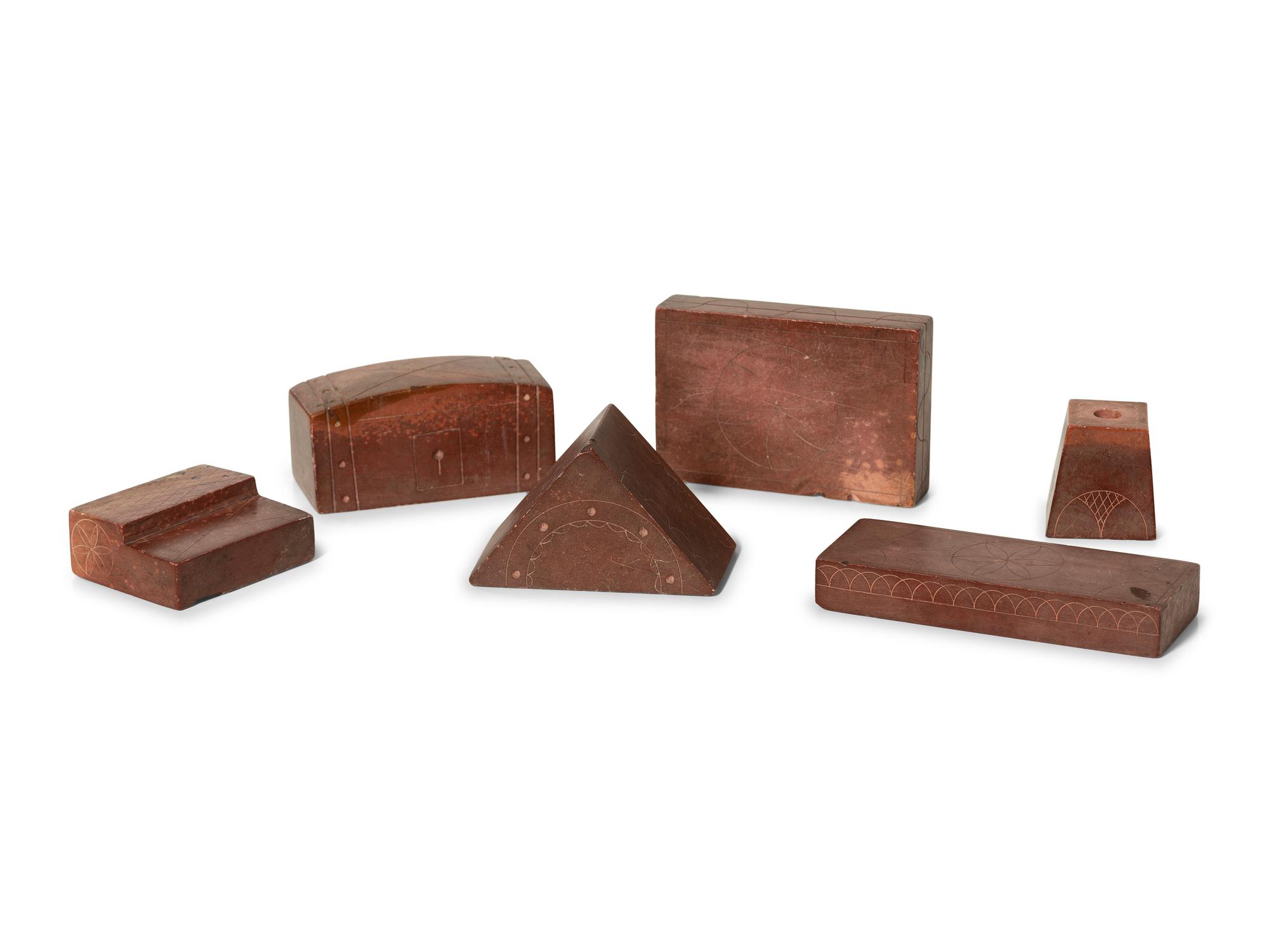 Western Great Lakes Catlinite Paperweights