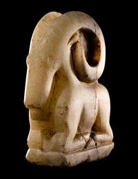 A South Arabian Alabaster Ibex