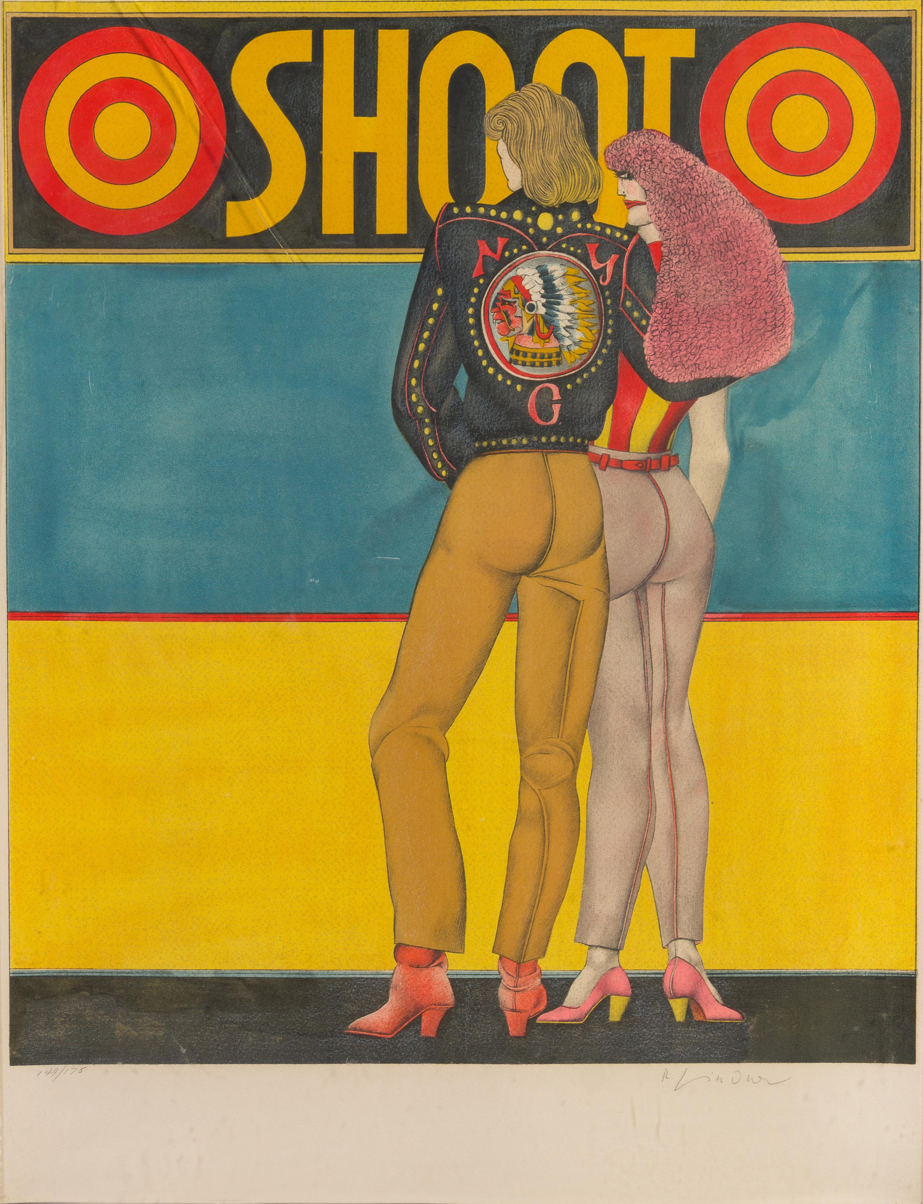 Richard Lindner, (American/German, 1901-1978), Fun City, 1971 (portfolio of fourteen together with original plexiglass portfolio box, j