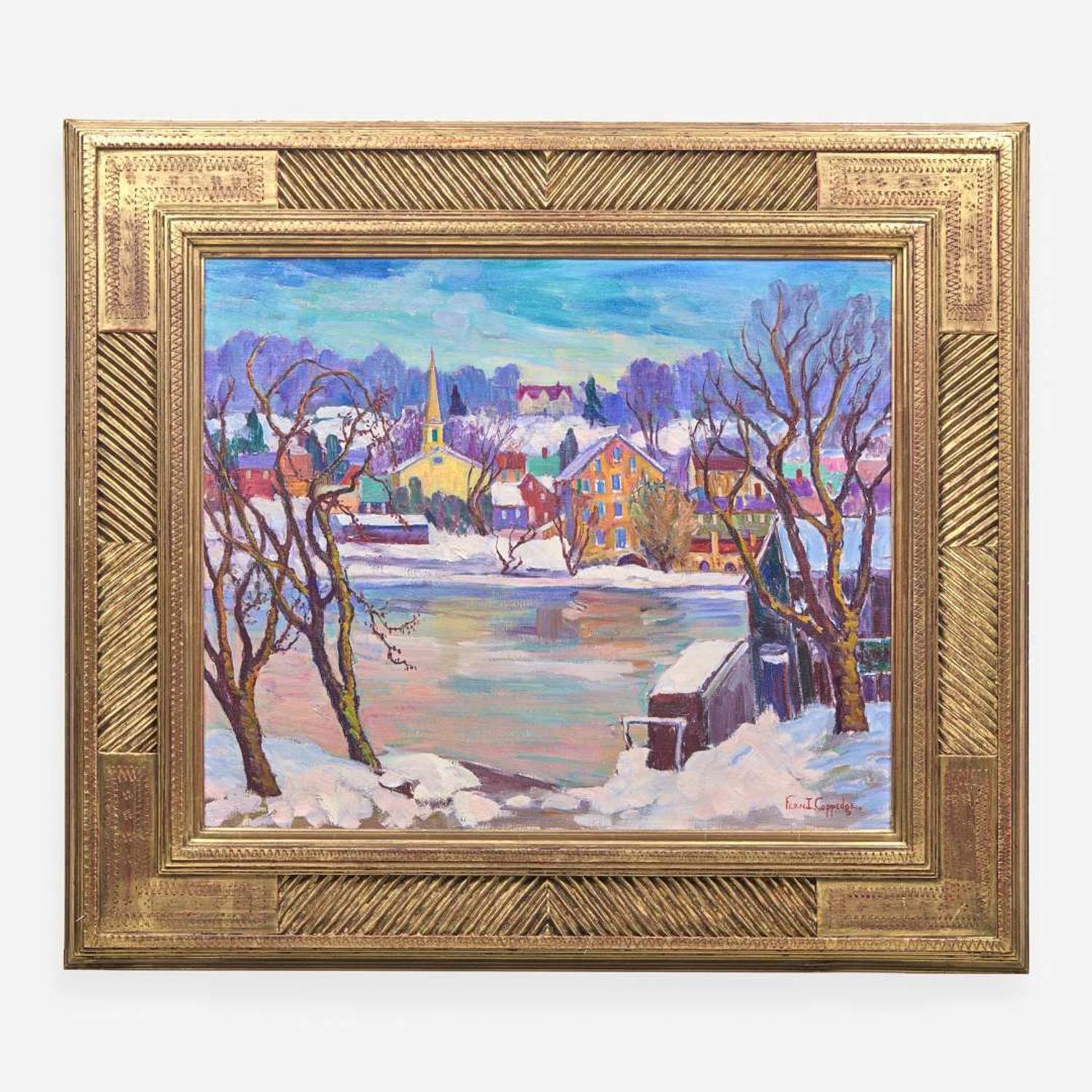 Fern Isabel Coppedge (American, 1883–1951) Winter From Skillman's
