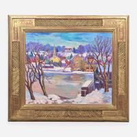 Fern Isabel Coppedge (American, 1883–1951) Winter From Skillman's