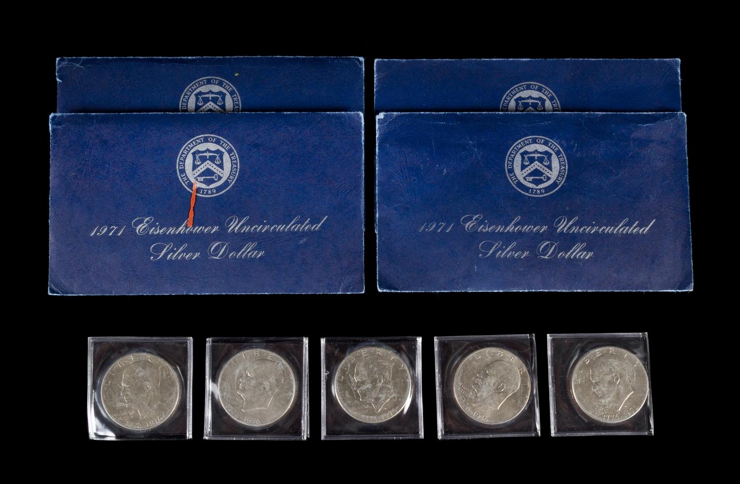 A Set of United States Historic Coin Collection Coins