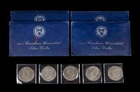 A Set of United States Historic Coin Collection Coins