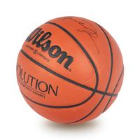 A Michael Jordan Signed Autograph Wilson Basketball (Beckett Authentication Services Letter BAS Certified),