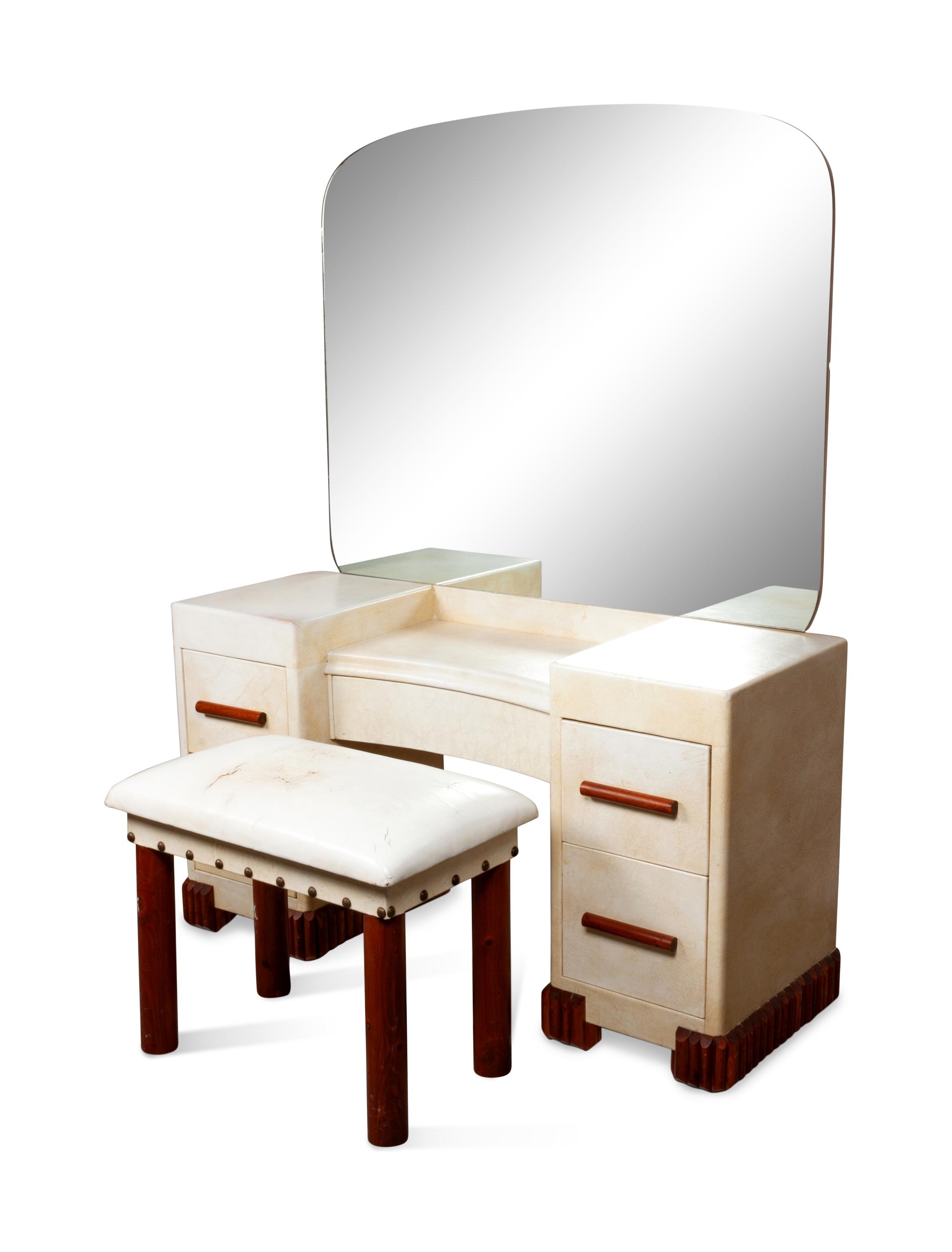 Dressing Table and Mirror