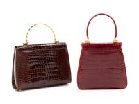 Two Lana Marks Alligator Bags, 1990-2000s