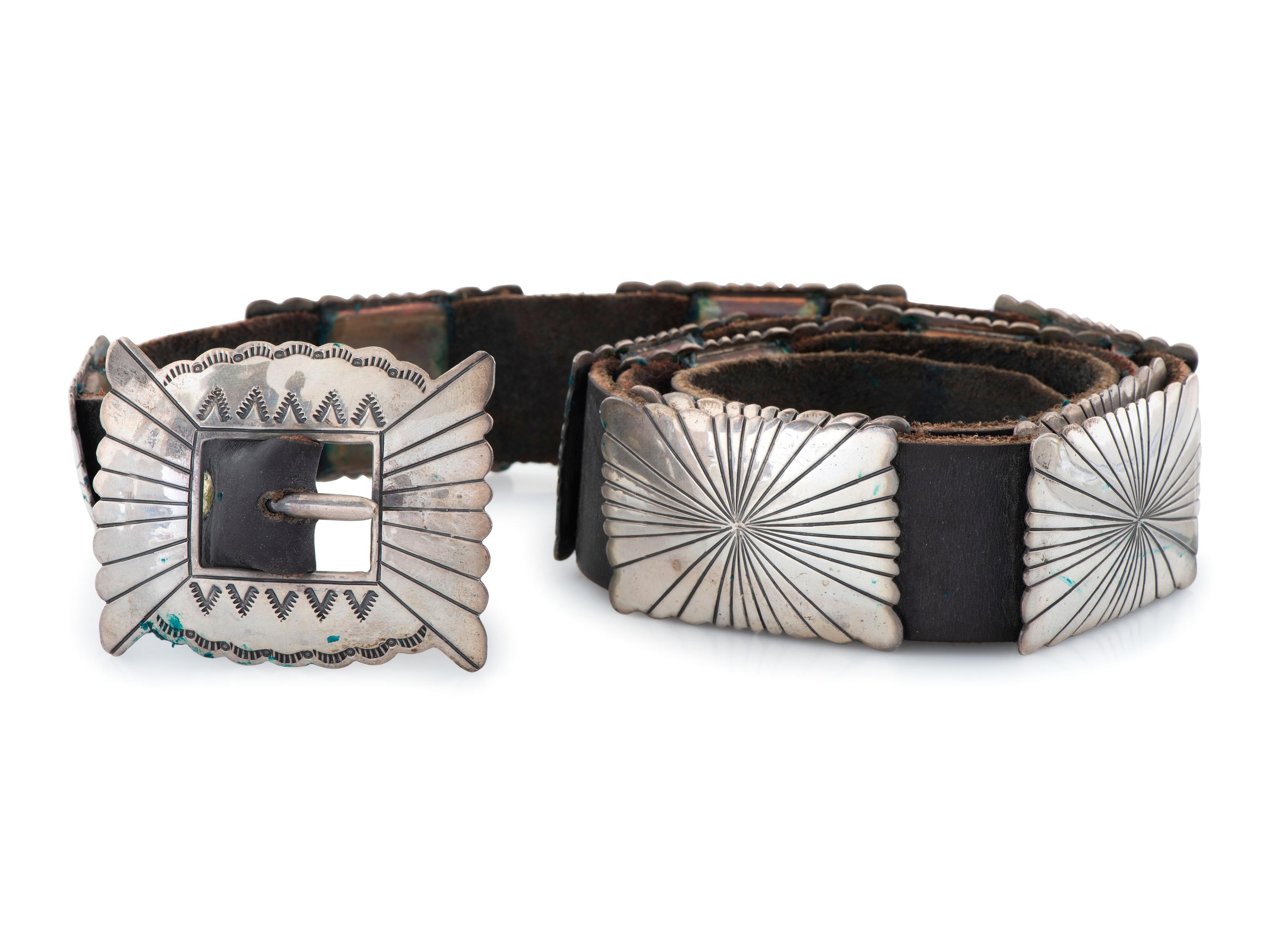 Silver Concha Belt
