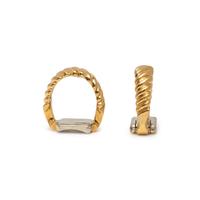 VAN CLEEF & ARPELS, YELLOW GOLD CUFFLINKS