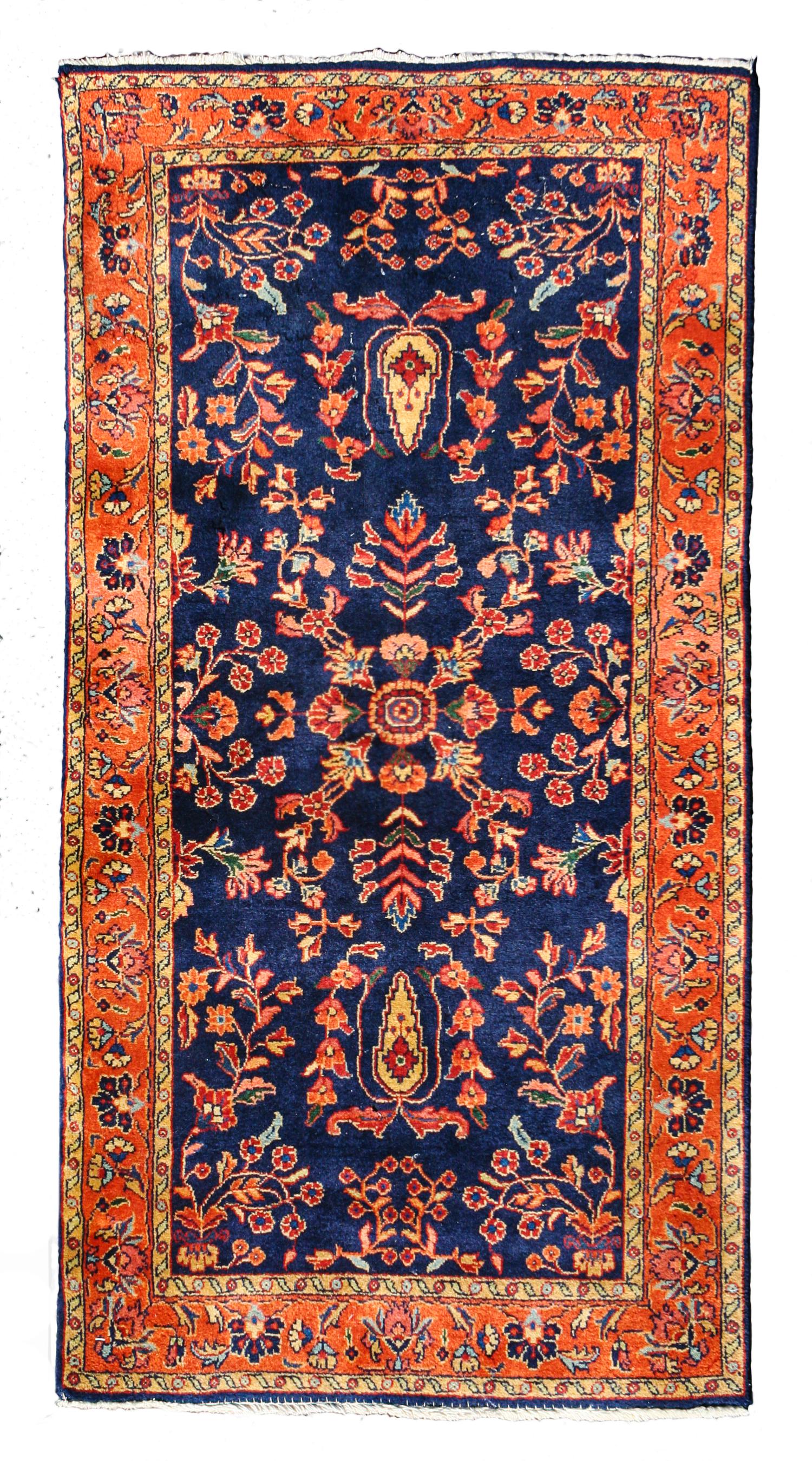 A Sarouk Wool Rug