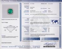 A Platinum, Colombian Emerald and Diamond Ring, 16.50 dwts.