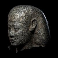An Egyptian Granite Head of a Man