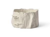 A Faux Bois Stoneware Orchid Pot By Loie DeVore DONATED BY LOIE DEVORE