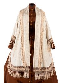 Collection of 19th Century Clothing: One Dress, Four Capes