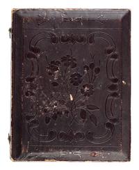 [EARLY PHOTOGRAPHY] -- [MILITARIA]. Quarter plate daguerreotype of armed English officer.