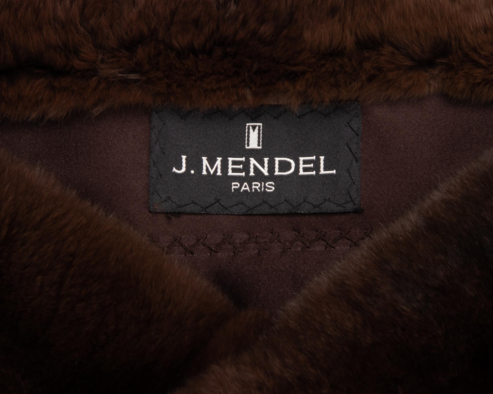 J. Mendel Chinchilla Stole