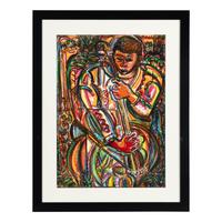 David Driskell (American, 1931-2020) — The Bassist, 2006
