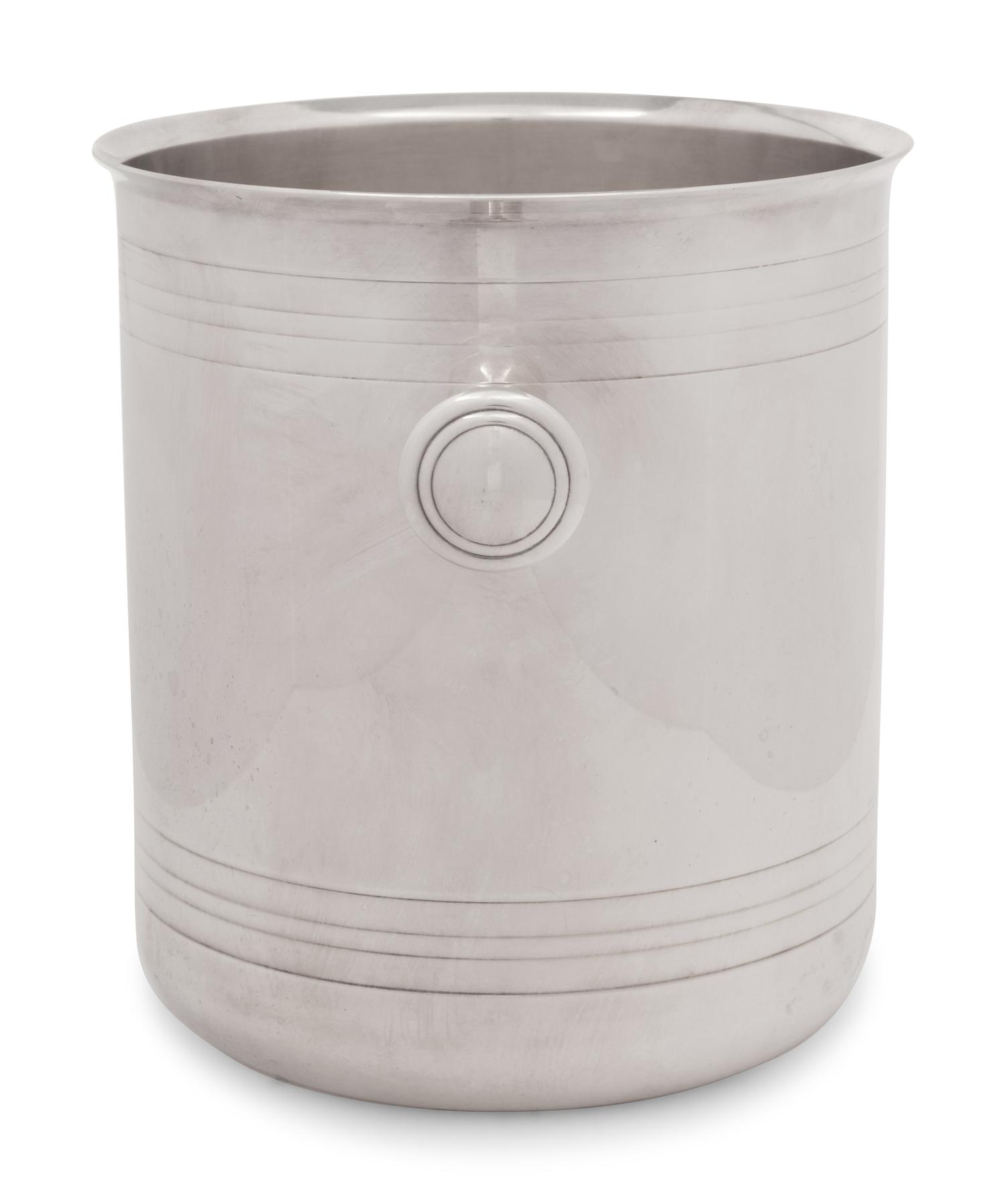A Christofle Silver-Plate Ice Bucket