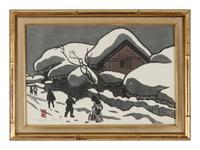 Four Japanese and Indian Prints