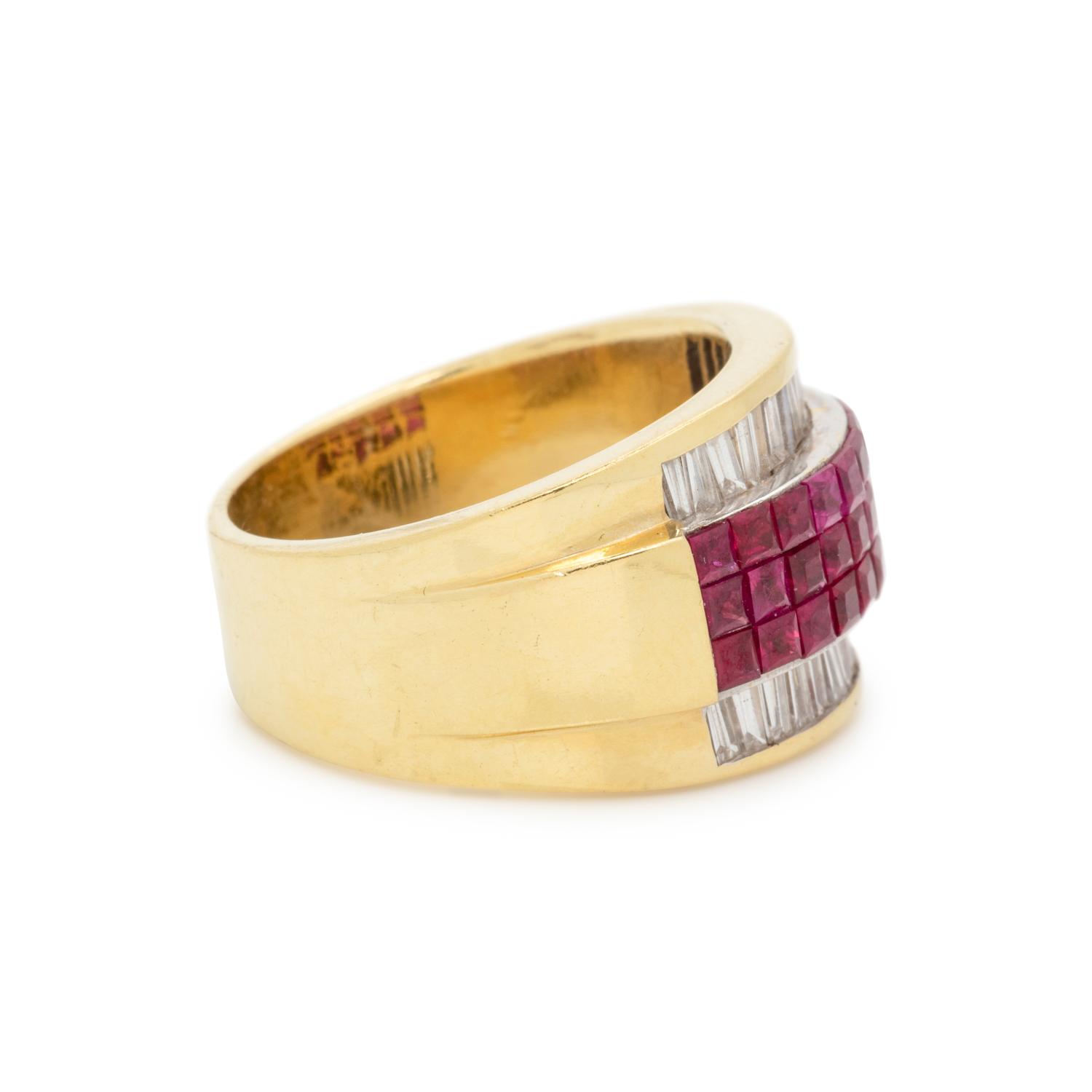 RUBY AND DIAMOND RING