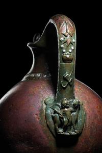 A Roman Bronze Oinochoe