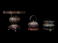 Three Japanese Bronze Articles