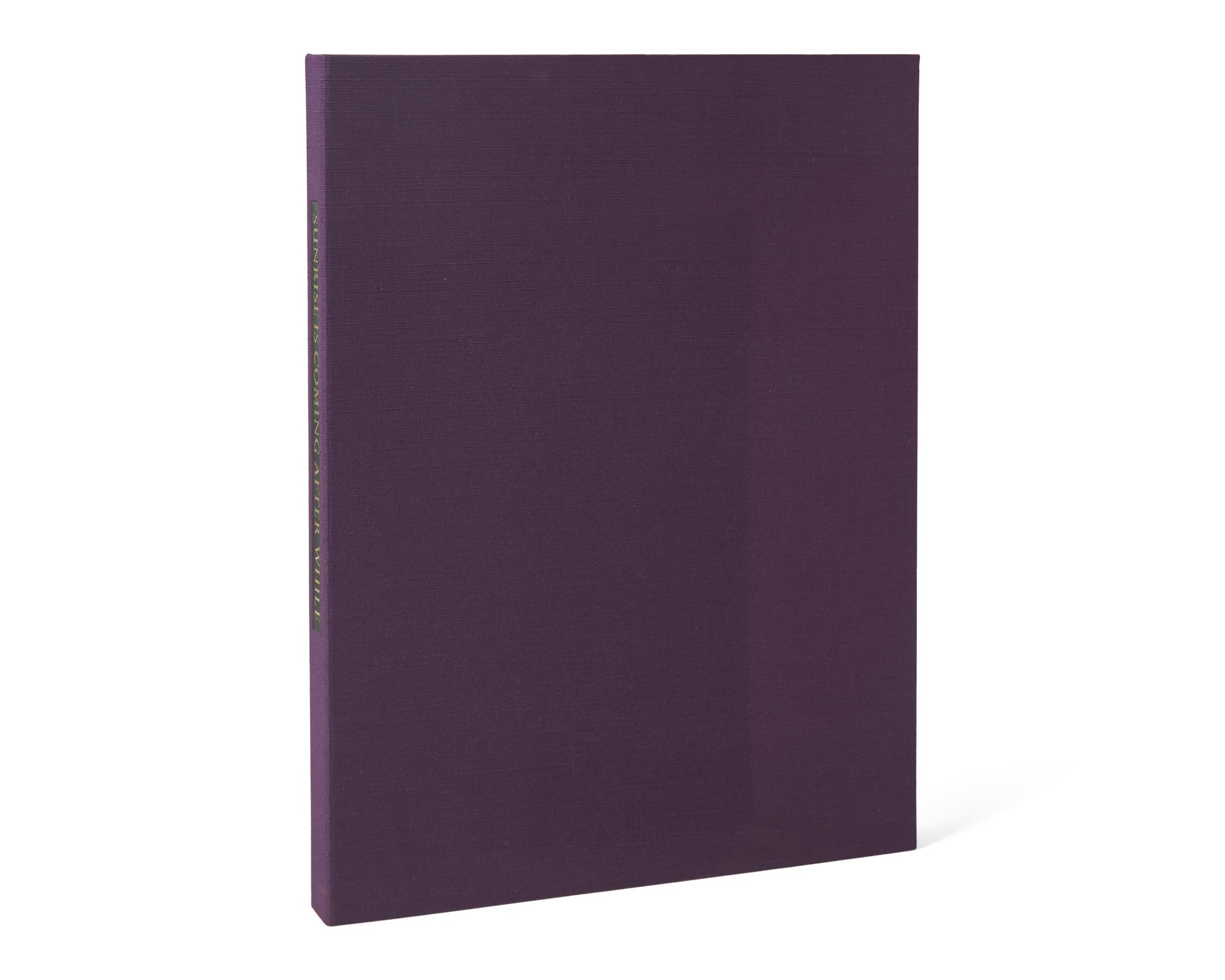 [LIMITED EDITIONS CLUB]. HUGHES, Langston (1901-1967). Sunrise is Coming After While. Edited by Maya Angelou. New York: The Limited Editions Club, 1998.