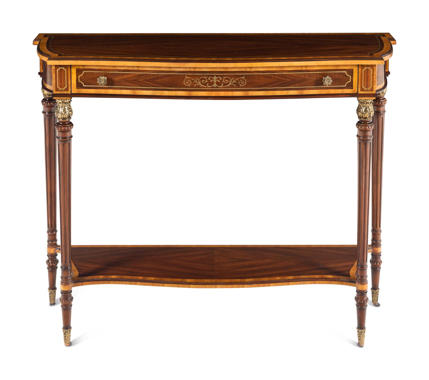 A Theodore Alexander Regency Style 'Tomlin' Console Table
