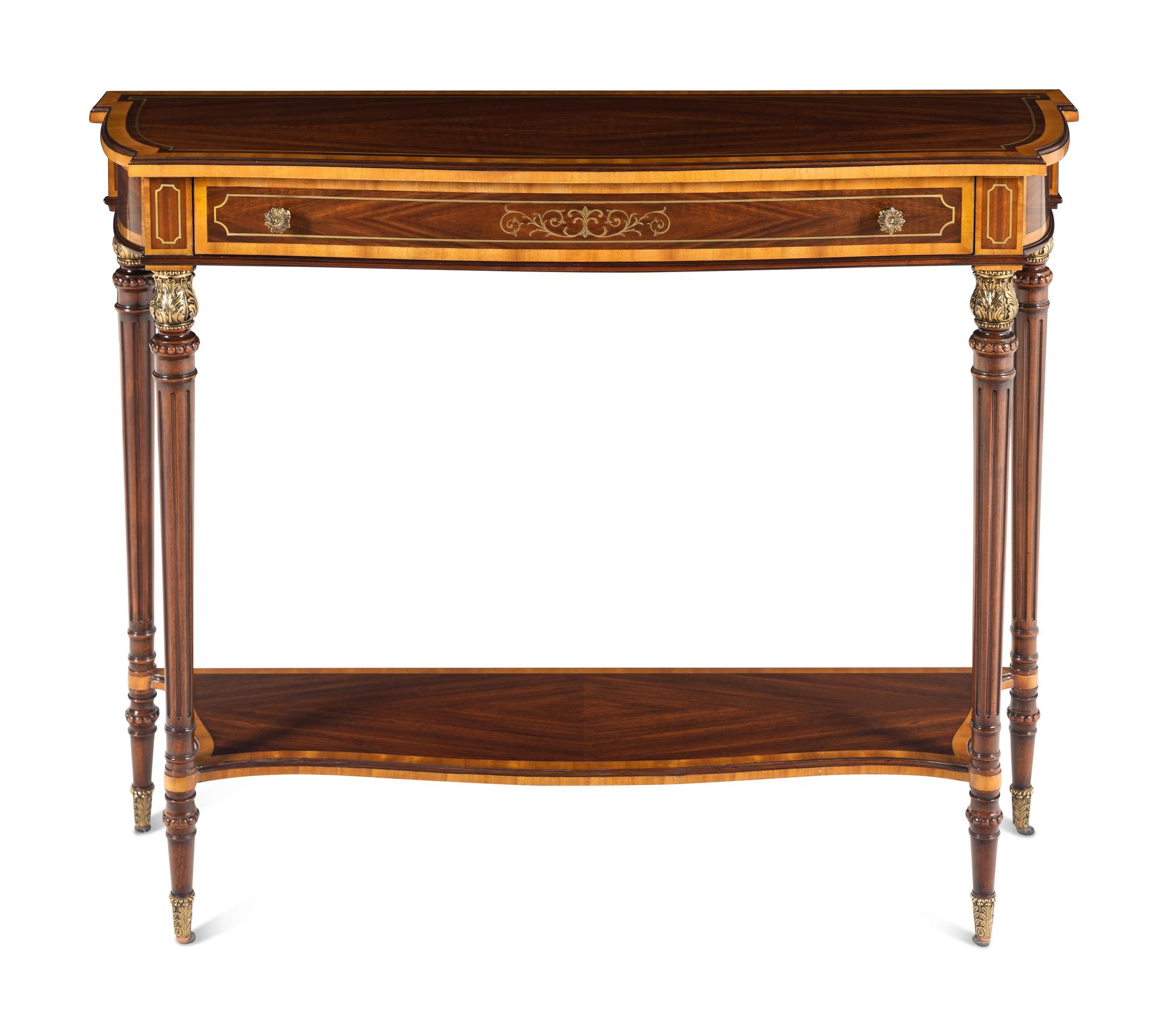 A Theodore Alexander Regency Style 'Tomlin' Console Table