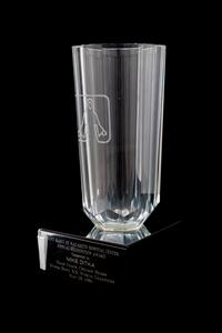A 1986 Saint Mary of Nazareth Hospital Annual Recognition Award Presented to Mike Ditka Formerly Displayed at Mike Ditka's Restaurant