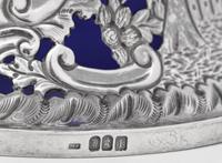 An Edwardian Britannia Silver Dish Ring