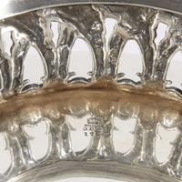 Sterling silver punch bowl of New York interest Whiting Mfg. Co., North Attleboro, MA, circa 1895
