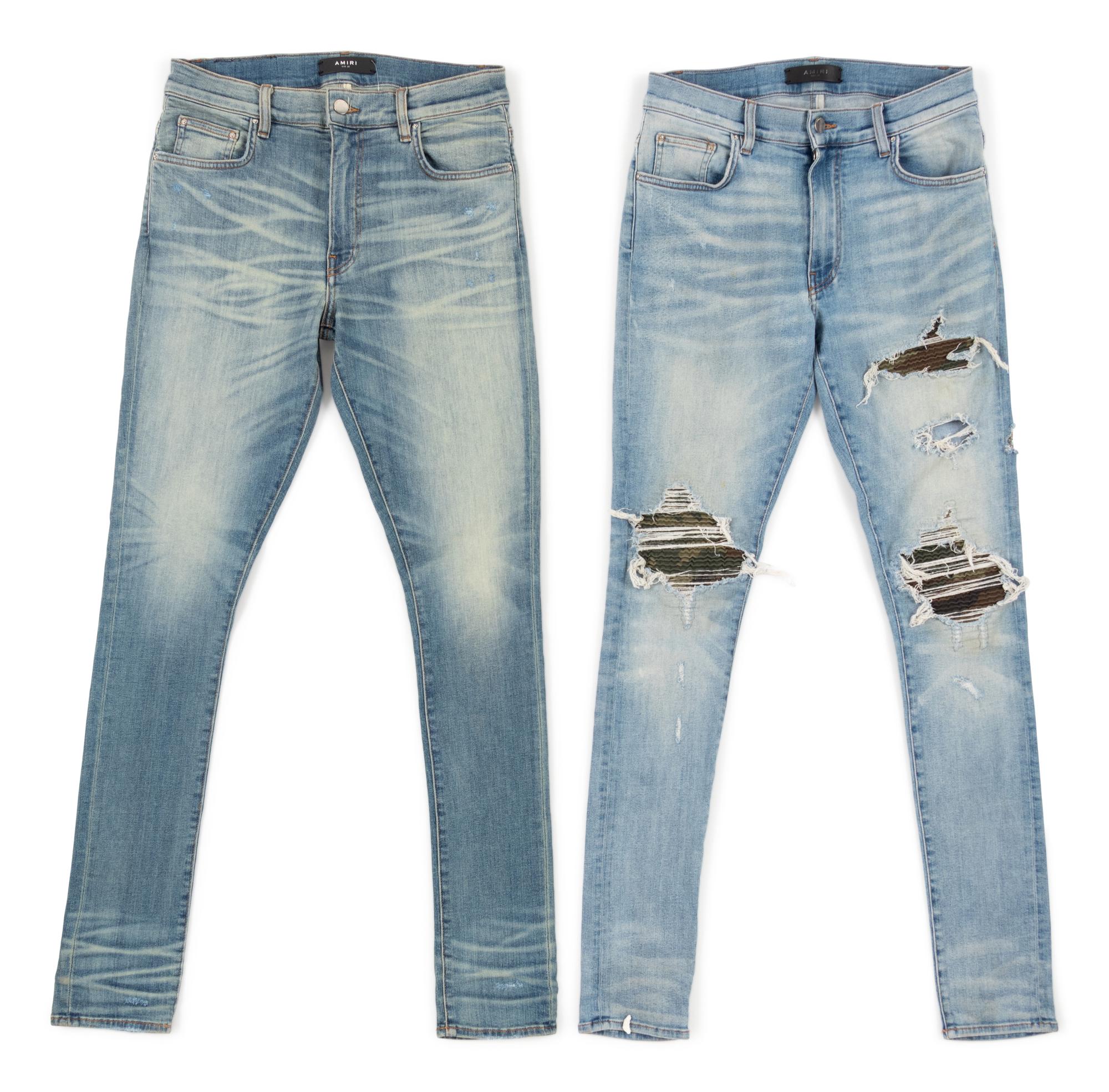 Two Pairs of Amiri Jeans, c.2017 — BNY 12, 20