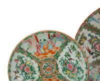 A Group of Chinese Export Rose Medallion Porcelain