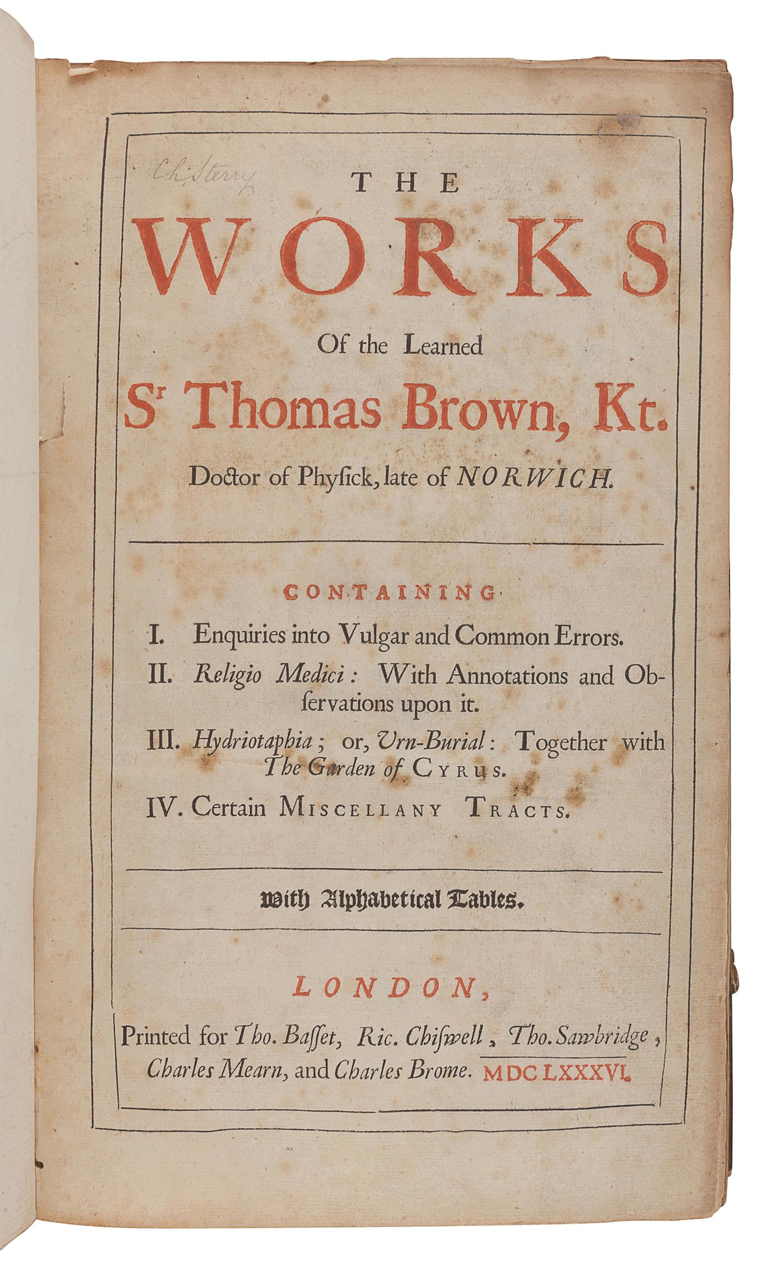 [ENGLISH LITERATURE & HISTORY].
