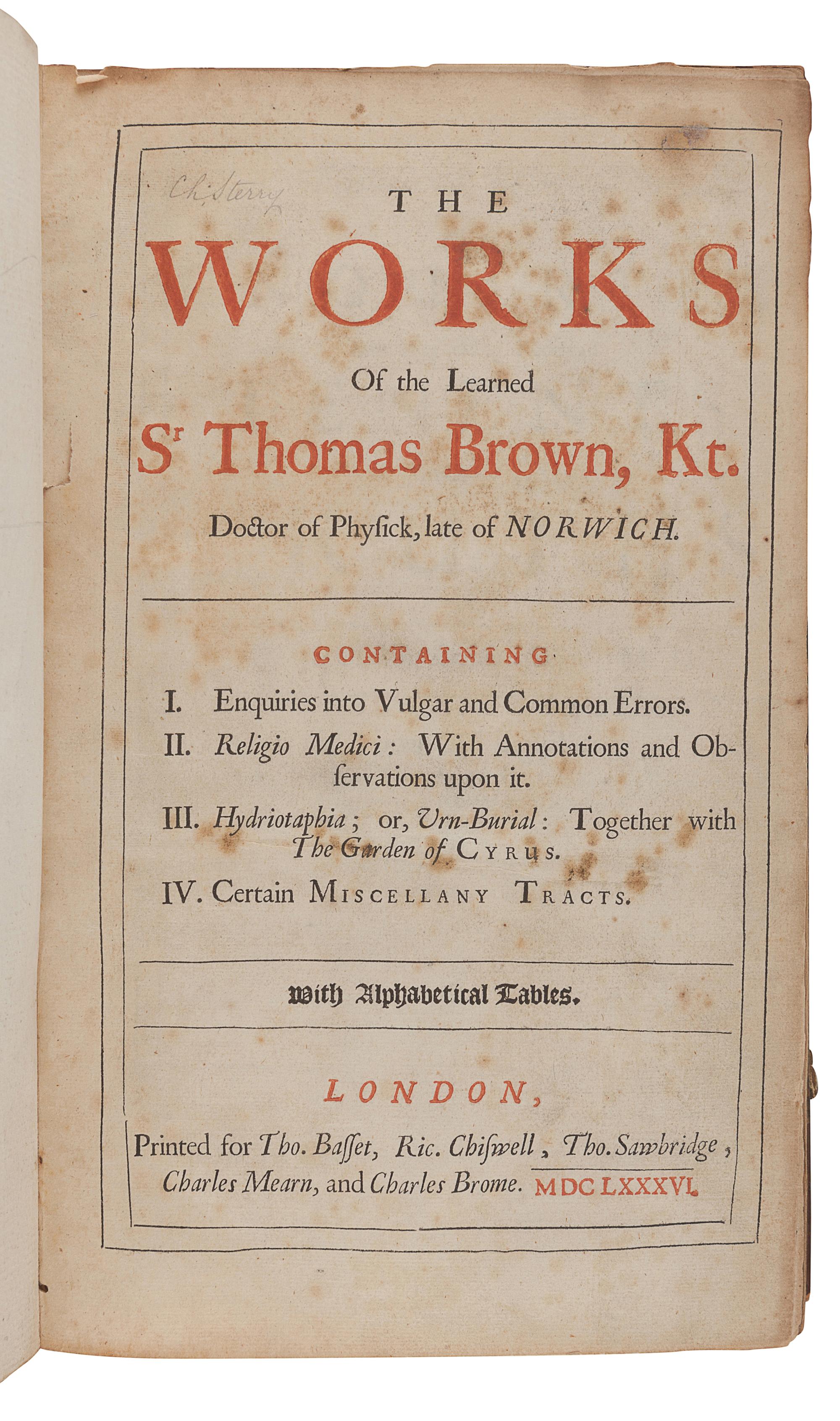 [ENGLISH LITERATURE & HISTORY].