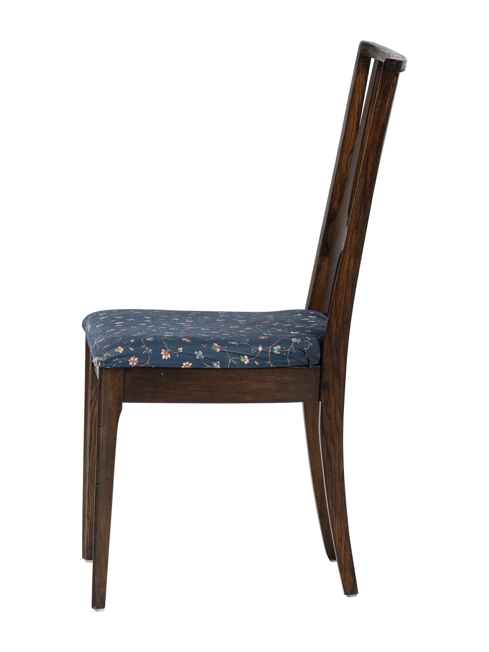A Set of Six Broyhill Brasilia Dining Chairs